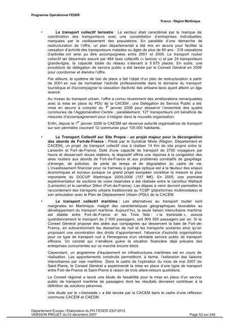 Programme opérationnel FEDER 2007-2013 - Le Conseil Général ...