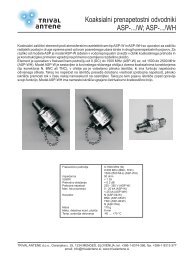 ASP-04/W - Trival Antene