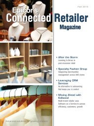 Connected Retailer Connected Retailer - Hospitality Technology