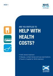 Are you entitled to help with health costs? - NHS Business Services ...