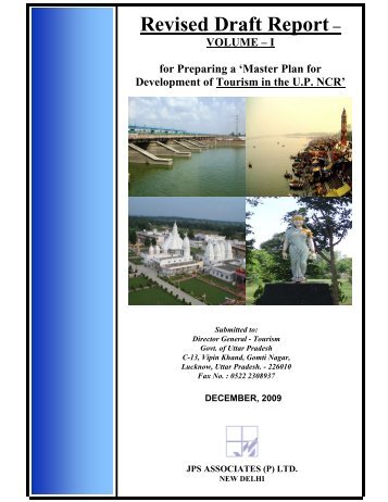 Revised Draft Reportâ VOLUME - Uttar Pradesh Tourism