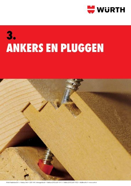 3. Ankers en pluggen - WÃ¼rth Nederland