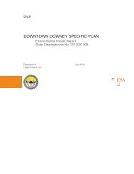 Downtown Downey Specific Plan Draft - City of Downey