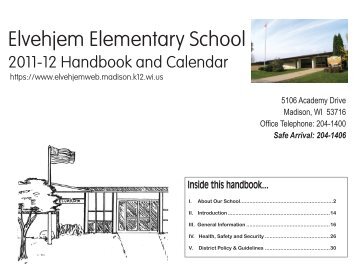 Elvehjem Elementary School - Madison Metropolitan School District
