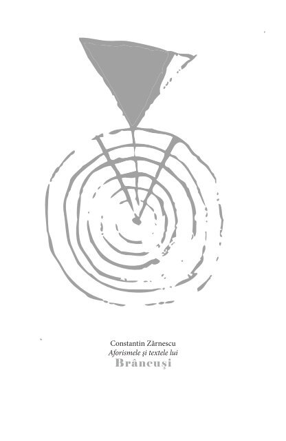 CONSTANTIN ZARNESCU-Aforismele si textele ... - ideaticabluescafe