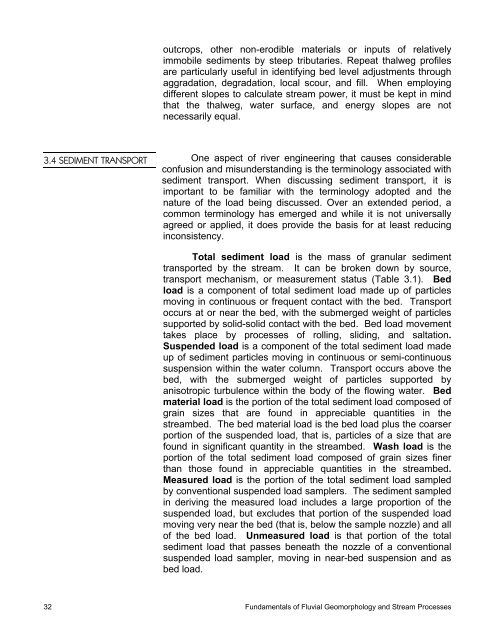 chapter 3 fundamentals of fluvial geomorphology and stream ...