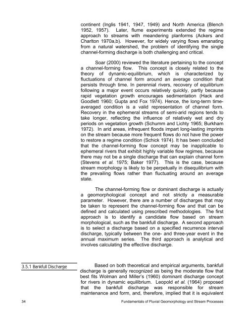 chapter 3 fundamentals of fluvial geomorphology and stream ...