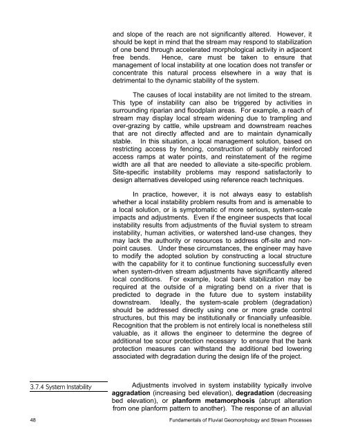 chapter 3 fundamentals of fluvial geomorphology and stream ...