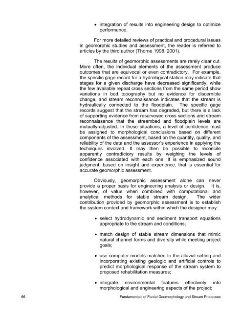 chapter 3 fundamentals of fluvial geomorphology and stream ...