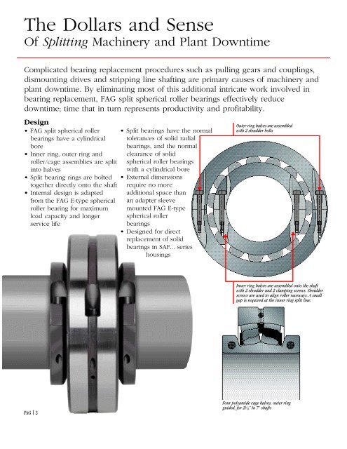 Split Spherical Roller Bearings - PTplace.com