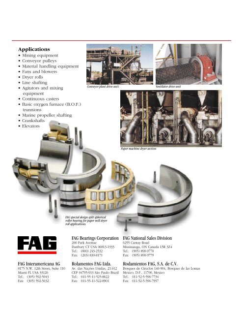 Split Spherical Roller Bearings - PTplace.com