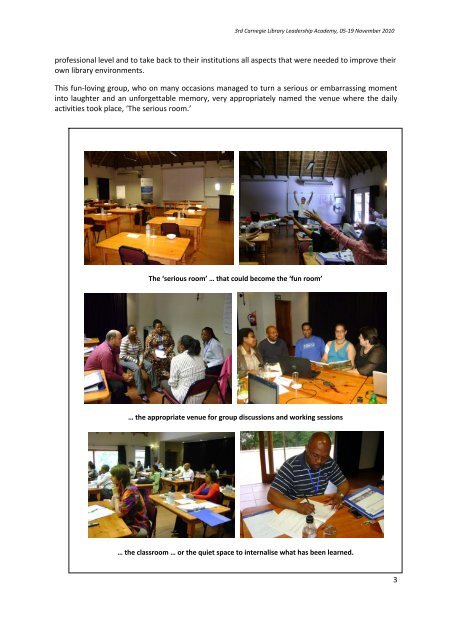 Feedback - Library - University of Pretoria