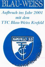 Termine - TTC Blau-Weiß Krefeld 1933 eV