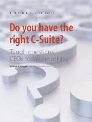 Do You Have the Right C-Suite - Heidrick & Struggles