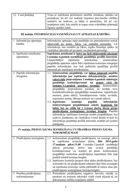 Noteikumi - Latvijas Republikas Ärlietu Ministrija