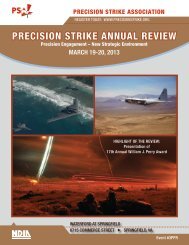 PRECISION STRIKE ANNUAL REVIEW - Precision Strike Association