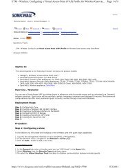 Page 1 of 8 UTM - Wireless: Configuring a Virtual Access Point (VAP ...