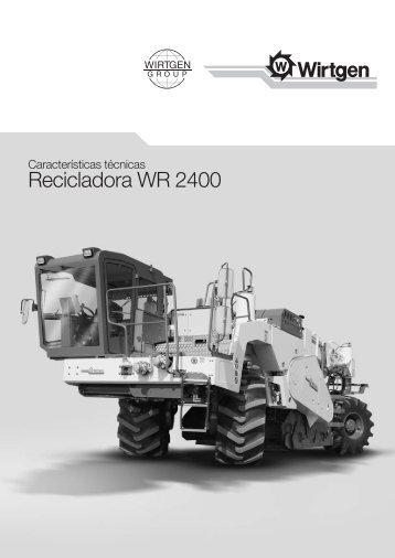 Recicladora WR 2400 - Wirtgen GmbH