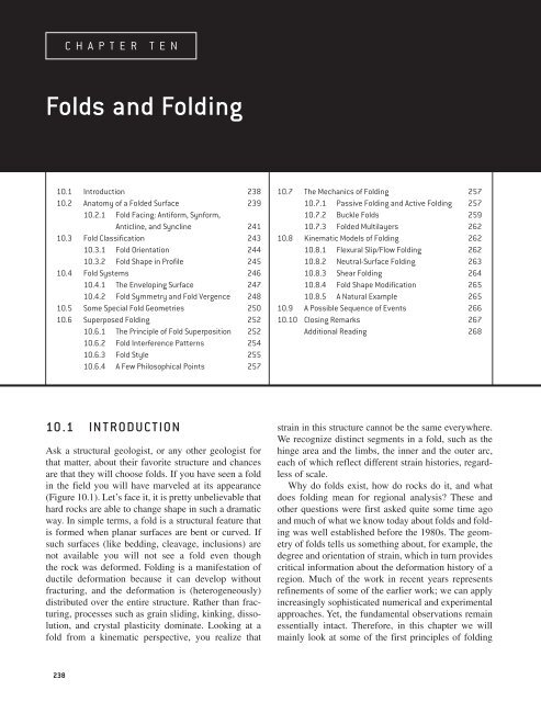 Folds and Folding - Global Change