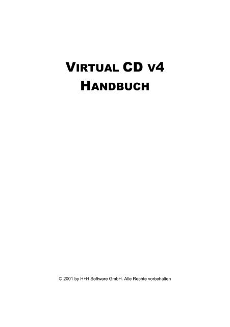 Virtual CD v4 - H+H Software GmbH