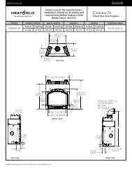 Architect Guide: Cerona-36 - Hearth & Home Technologies