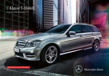 Download Preisliste C-Klasse T-Modell gÃ¼ltig ab ... - Mercedes-Benz