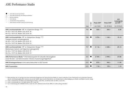 Download Preisliste C-Klasse T-Modell gÃ¼ltig ab ... - Mercedes-Benz