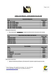 tabela de preÃ§os â copacabana palace (r$) - Orient-Express