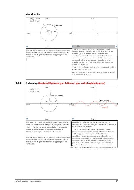 Cahier 25: De TI-Nspire in de tweede graad