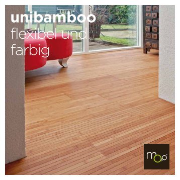 unibamboo flexibel und farbig - MOSO Bambus