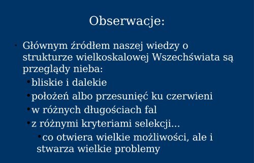 Wielkoskalowa struktura Wszechświata 2007