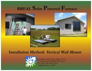 RREAL Solar Powered Furnace Installation Method: Vertical ... - www4