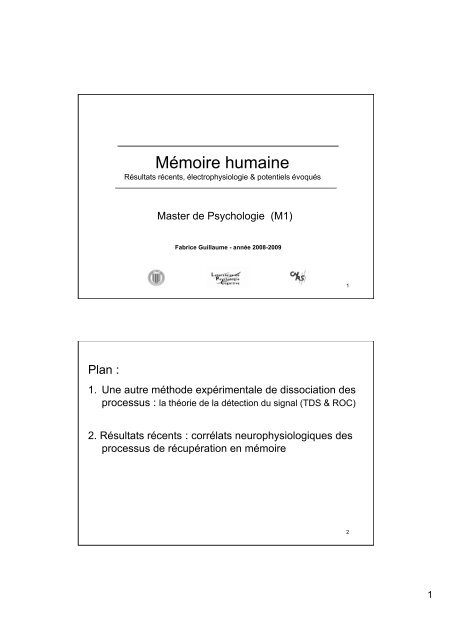 Théorie de la détection du signal