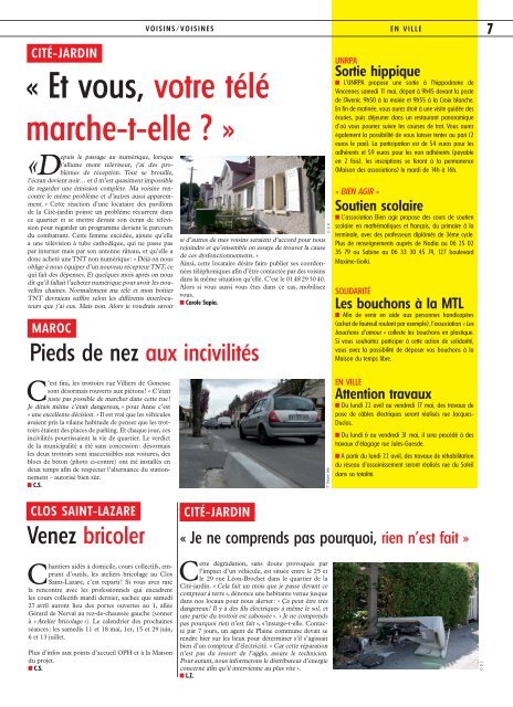 TÃ©lÃ©charger le journal [.pdf] - Ville de Stains