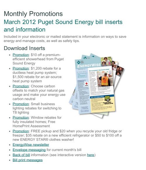 puget sound energy service application