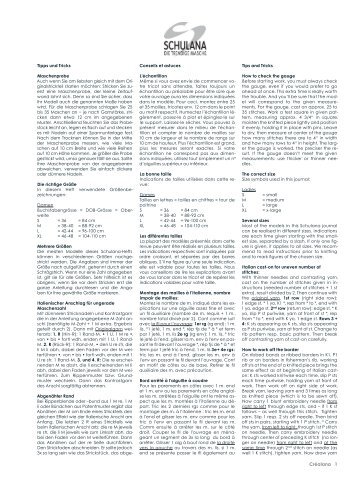 Anleitungen CrÃ©alana Nr. 25 - Schulana