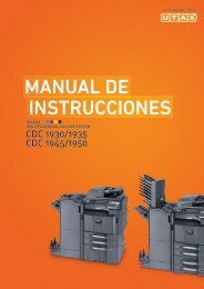 InstruccIones Manual de - UTAX NL