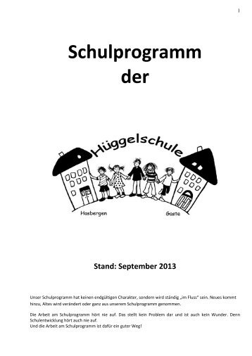 Schulprogramm der