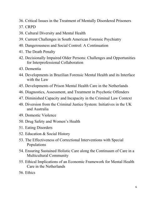 Résumés du XXXIIIe Congrès International de droit et de santé ...