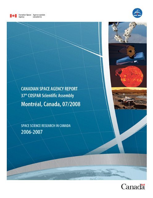 PDF version of COSPAR - Space Science Research in Canada Report