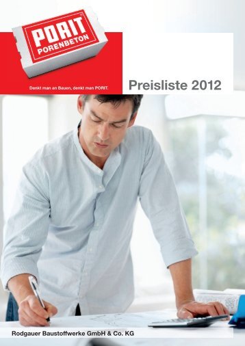 Preisliste 2012 - Unika