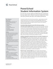 PowerSchool Student Information System