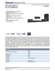 Datenblatt SC-PT470EG-K - Techzone