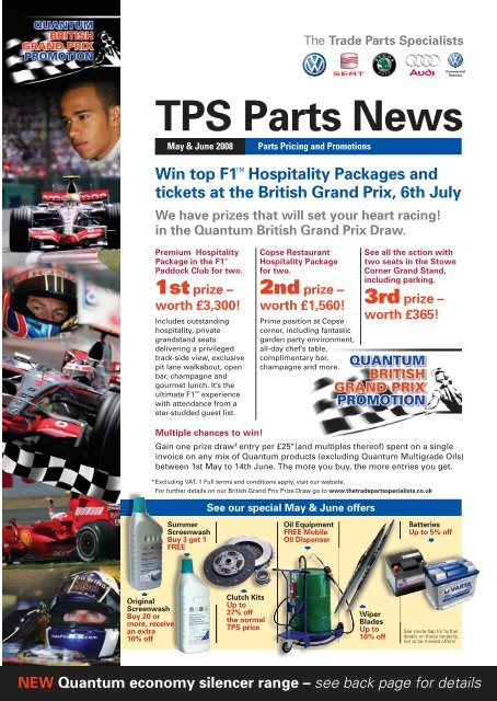 TPS Parts News - Trade Parts Specialists