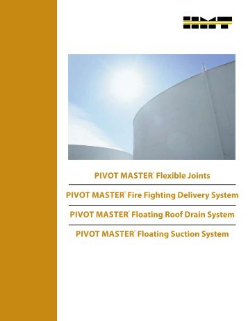 PIVOT MASTERÂ® Flexible Joints PIVOT MASTERÂ® Fire ... - HMT