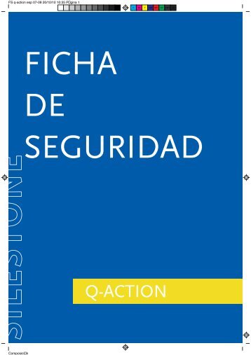 Ficha de Seguridad Q- Action - Silestone