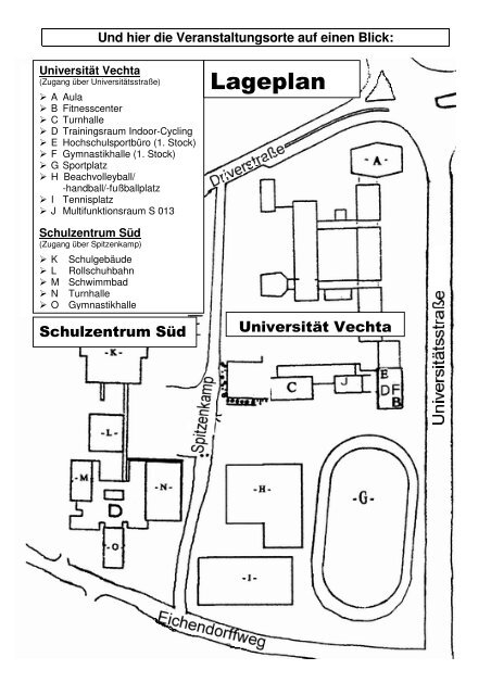 Hochschulsport - Universität Vechta