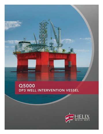 Download Spec Sheet - Helix Energy Solutions