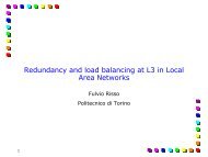 L3 redundancy.pdf - the Netgroup at Politecnico di Torino