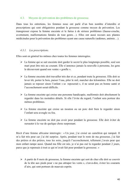 InterprÃ©tations populaires des maux de la grossesse - MÃ©decins du ...